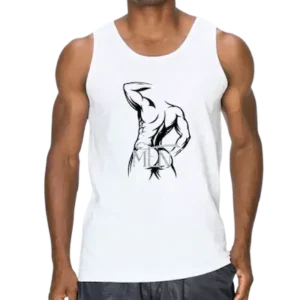 Men Tank Top White | Orgullo Apparel